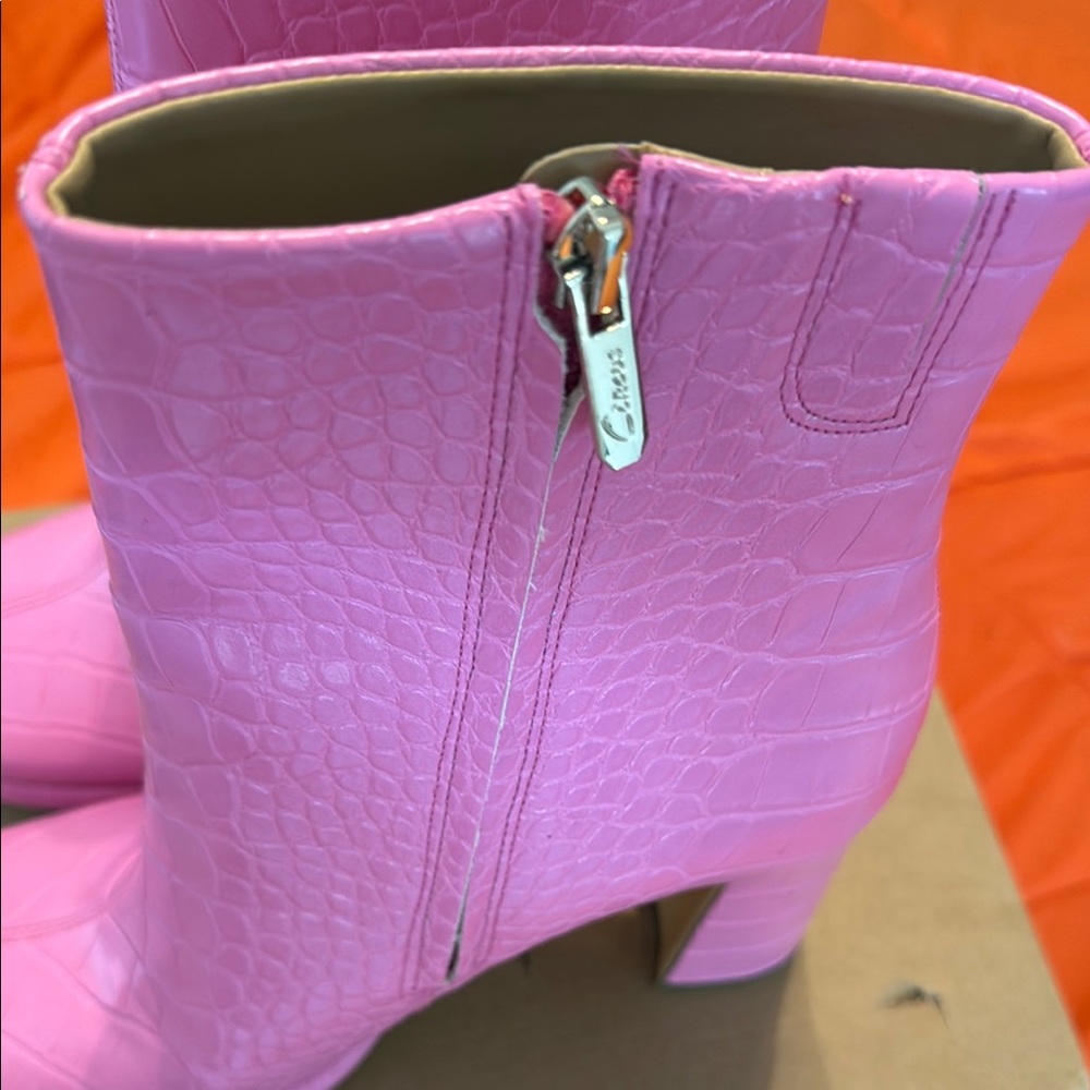 Circus by Sam Edelman Pink Heeled Boots - Picture 6 of 16
